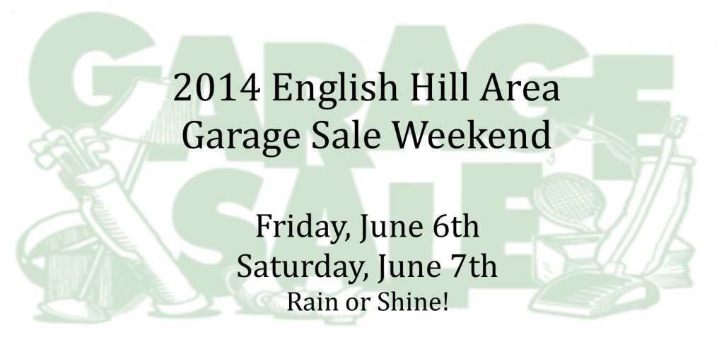 2014 Garage Sale
